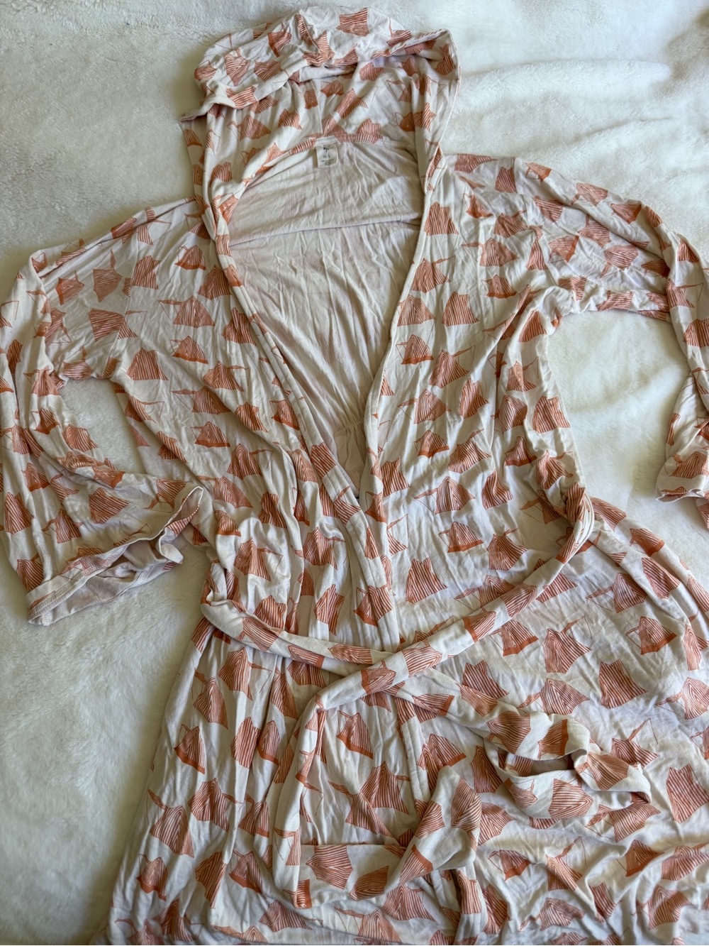 Kate Quinn Melon Tent Bamboo Robe Size M/L